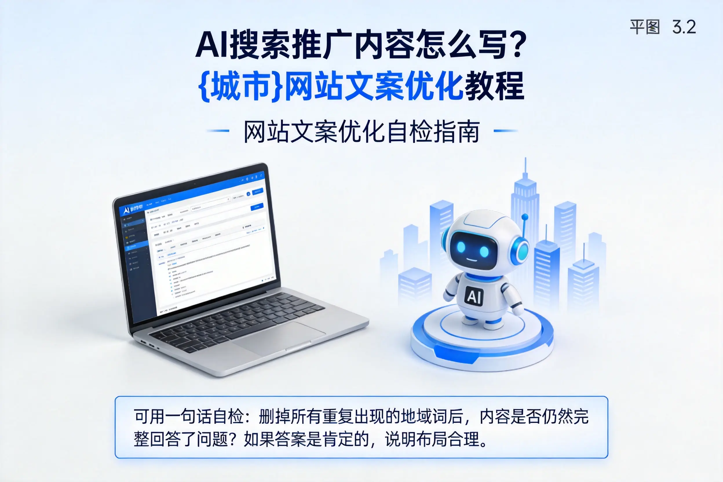 AI搜索推广内容怎么写?攀枝花网站文案优化教程