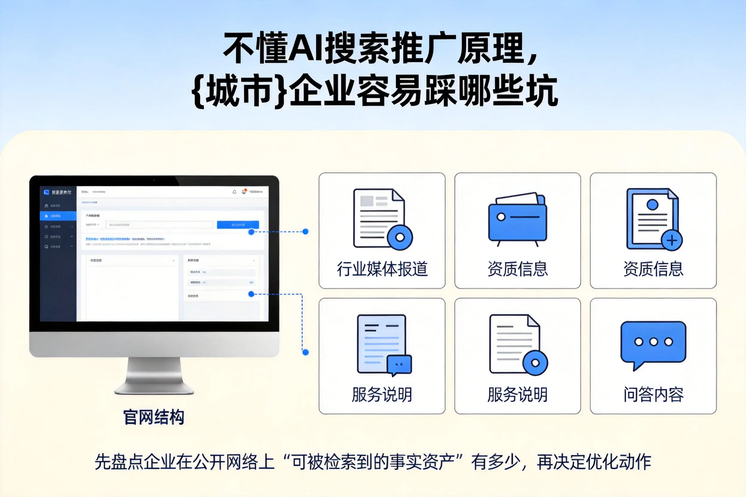 不懂AI搜索推广原理,攀枝花企业容易踩哪些坑