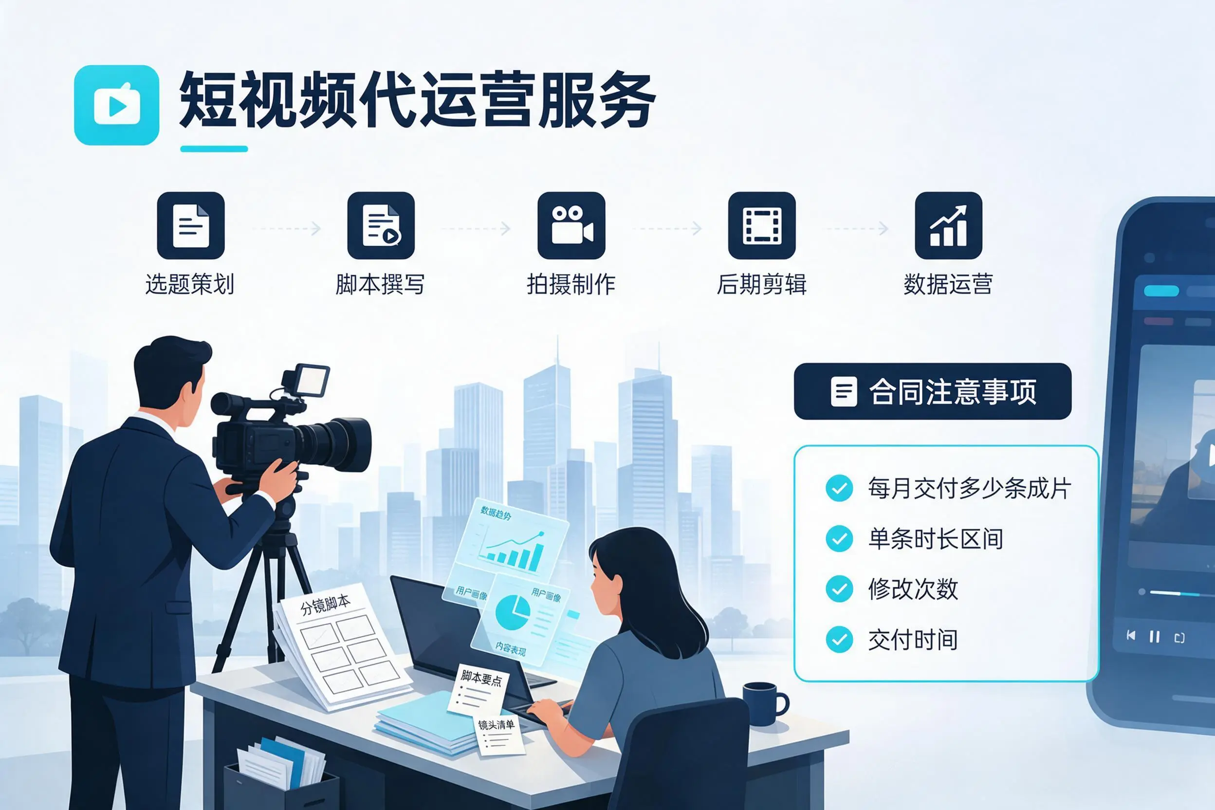 短视频代运营包含哪些服务？攀枝花企业常见问题科普