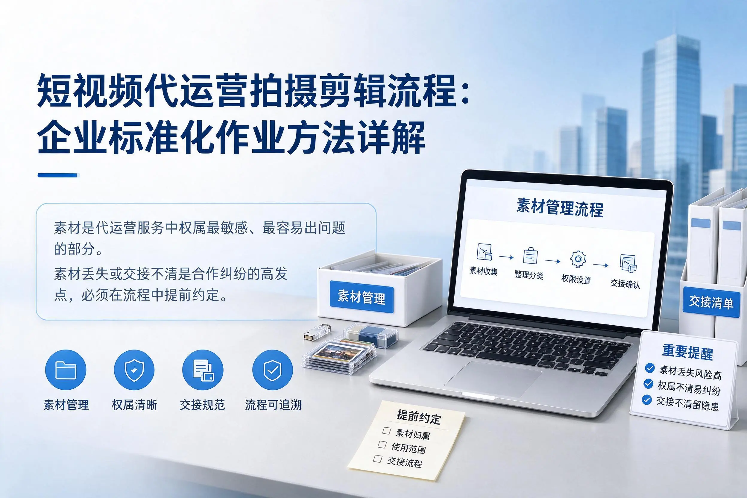 短视频代运营拍摄剪辑流程：攀枝花企业标准化作业方法详解